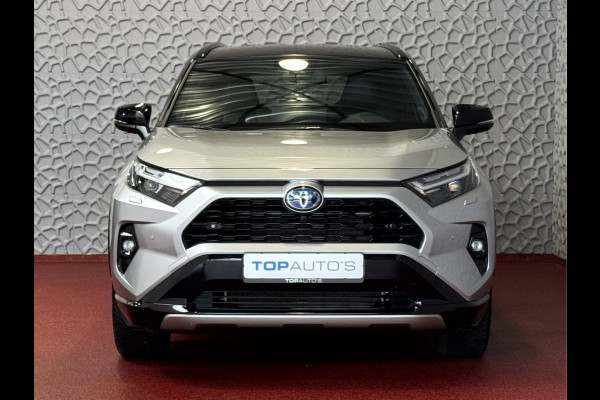 Toyota RAV4 2.5 Hybrid STYLE BI-TONE LED LEER 360 CAMERA ELEK.KLEP NAVI 360.CAMERA JBL ZWARTE HEMEL ADAP.CRUISE ELEK.STOEL/STUUR STOELVERW. ✅2025✅