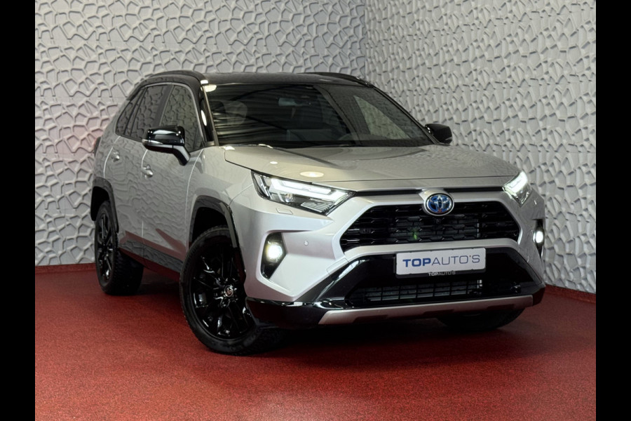 Toyota RAV4 2.5 Hybrid STYLE BI-TONE LED LEER 360 CAMERA ELEK.KLEP NAVI 360.CAMERA JBL ZWARTE HEMEL ADAP.CRUISE ELEK.STOEL/STUUR STOELVERW. ✅2025✅