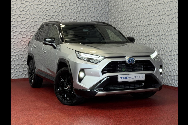 Toyota RAV4 2.5 Hybrid STYLE BI-TONE LED LEER 360 CAMERA ELEK.KLEP NAVI 360.CAMERA JBL ZWARTE HEMEL ADAP.CRUISE ELEK.STOEL/STUUR STOELVERW. ✅2025✅