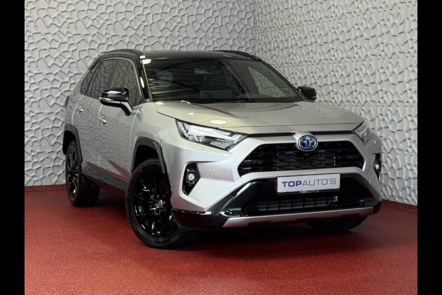 Toyota RAV4 2.5 Hybrid STYLE BI-TONE LED LEER 360 CAMERA ELEK.KLEP NAVI 360.CAMERA JBL ZWARTE HEMEL ADAP.CRUISE ELEK.STOEL/STUUR STOELVERW. ✅2025✅