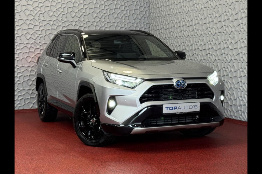 Toyota RAV4 2.5 Hybrid STYLE BI-TONE LED LEER 360 CAMERA ELEK.KLEP NAVI 360.CAMERA JBL ZWARTE HEMEL ADAP.CRUISE ELEK.STOEL/STUUR STOELVERW. ✅2025✅