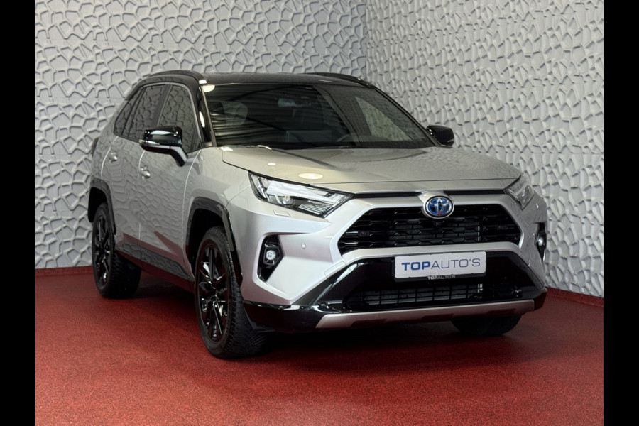 Toyota RAV4 2.5 Hybrid STYLE BI-TONE LED LEER 360 CAMERA ELEK.KLEP NAVI 360.CAMERA JBL ZWARTE HEMEL ADAP.CRUISE ELEK.STOEL/STUUR STOELVERW. ✅2025✅