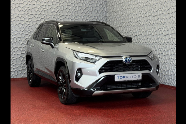Toyota RAV4 2.5 Hybrid STYLE BI-TONE LED LEER 360 CAMERA ELEK.KLEP NAVI 360.CAMERA JBL ZWARTE HEMEL ADAP.CRUISE ELEK.STOEL/STUUR STOELVERW. ✅2025✅
