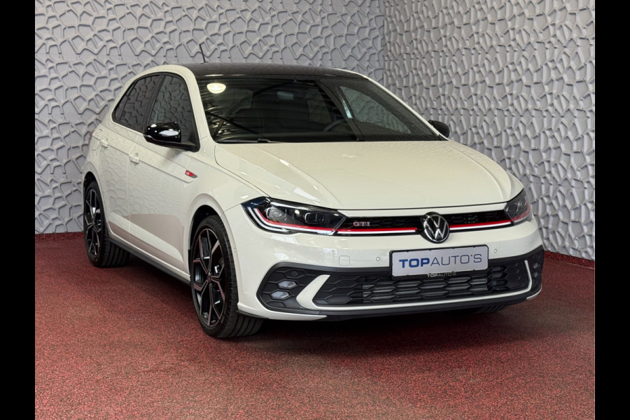 Volkswagen Polo 2.0 TSI GTI 207PK PANO IQ LED/GRILL CAMERA STOELVERW ADAP.CRUIS ZWARTE.HEMEL 18'' LMV BEATS AUDIO "Volkswagen rijden begint bij Topautos.nl – 75 topmodellen direct op voorraad!"