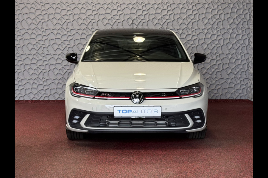 Volkswagen Polo 2.0 TSI GTI 207PK PANO IQ LED/GRILL CAMERA STOELVERW ADAP.CRUIS ZWARTE.HEMEL 18'' LMV BEATS AUDIO "Volkswagen rijden begint bij Topautos.nl – 75 topmodellen direct op voorraad!"