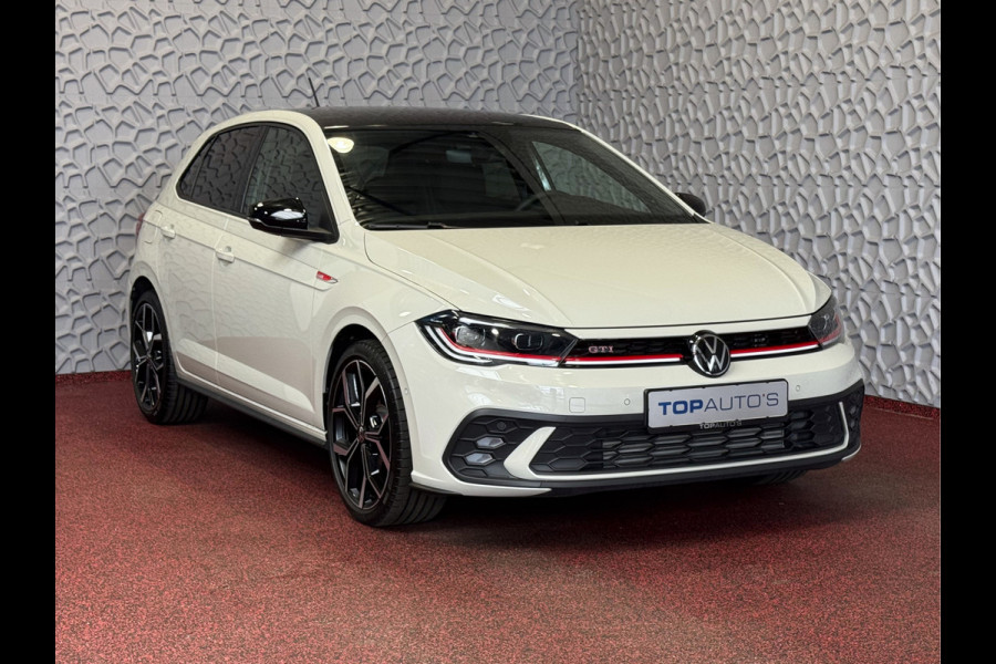 Volkswagen Polo 2.0 TSI GTI 207PK PANO IQ LED/GRILL CAMERA STOELVERW ADAP.CRUIS ZWARTE.HEMEL 18'' LMV BEATS AUDIO "Volkswagen rijden begint bij Topautos.nl – 75 topmodellen direct op voorraad!"