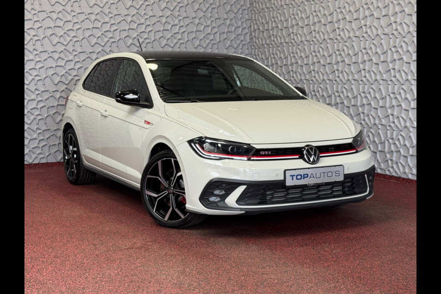 Volkswagen Polo 2.0 TSI GTI 207PK PANO IQ LED/GRILL CAMERA STOELVERW ADAP.CRUIS ZWARTE.HEMEL 18'' LMV BEATS AUDIO "Volkswagen rijden begint bij Topautos.nl – 75 topmodellen direct op voorraad!"