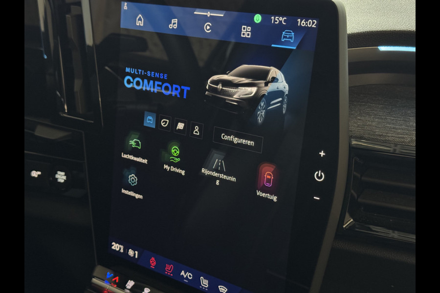 Renault Austral 1.3 160PK 4.CILINDER TECHNO ELEK.KLEP ELEK.STOEL NAVI STOEL/STUUR/RUIT VERW. LED LEER 1800KG MAX TREKGEWICHT