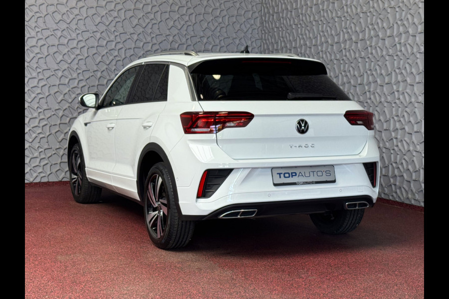 Volkswagen T-Roc 1.5 TSI 150PK R-LINE EVO IQ LIGHT ALCANTARA ELEK.KLEP CARPLAY STOEL/STUUR VERW. 18"LMV VIR.COCKPIT 2024 "Volkswagen rijden begint bij Topautos.nl – 75 topmodellen direct op voorraad!"
