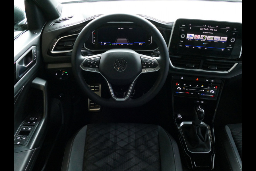 Volkswagen T-Roc 1.5 TSI 150PK R-LINE EVO IQ LIGHT ALCANTARA ELEK.KLEP CARPLAY STOEL/STUUR VERW. 18"LMV VIR.COCKPIT 2024 "Volkswagen rijden begint bij Topautos.nl – 75 topmodellen direct op voorraad!"