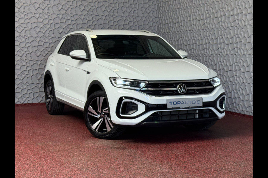 Volkswagen T-Roc 1.5 TSI 150PK R-LINE EVO IQ LIGHT ALCANTARA ELEK.KLEP CARPLAY STOEL/STUUR VERW. 18"LMV VIR.COCKPIT 2024 "Volkswagen rijden begint bij Topautos.nl – 75 topmodellen direct op voorraad!"