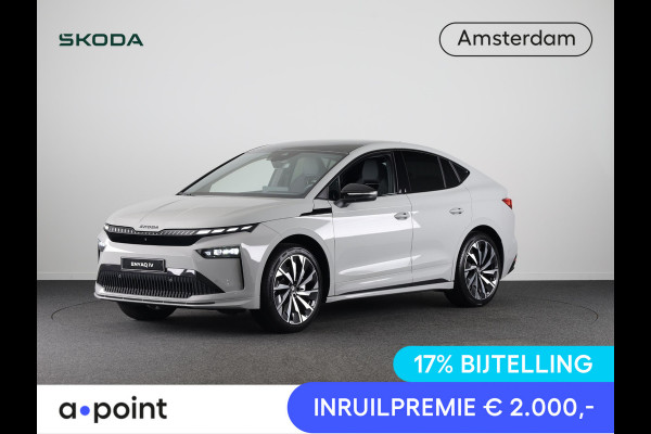 Škoda Enyaq Coupé 85 Sportline 286 pk | Business Upgrade Pakket ADVANCED | 21 inch lichtmetalen velgen