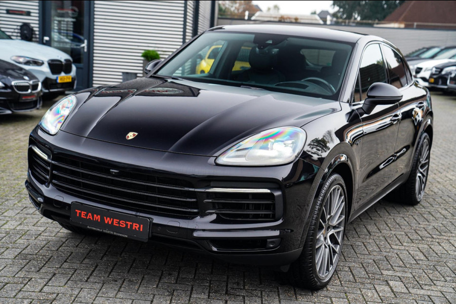 Porsche Cayenne Coupé 3.0 E-Hybrid | Sport Chrono | 22 INCH | Panorama | Head up | Trekhaak | Luchtvering | Memory stoelen 8Voudig Porsche Cayenne Coupé 3.0 E-Hybrid | Sport Chrono | 22 INCH | Panorama | Head up | Trekhaak | Luchtvering | Memory stoelen 8Voudig