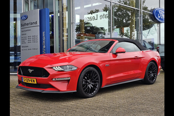 Ford Mustang Convertible 5.0 V8 GT | Dealeronderhouden | B&O Audio | Stoelverwarming + Koeling | Navigatie | Adaptive Cruise Control |