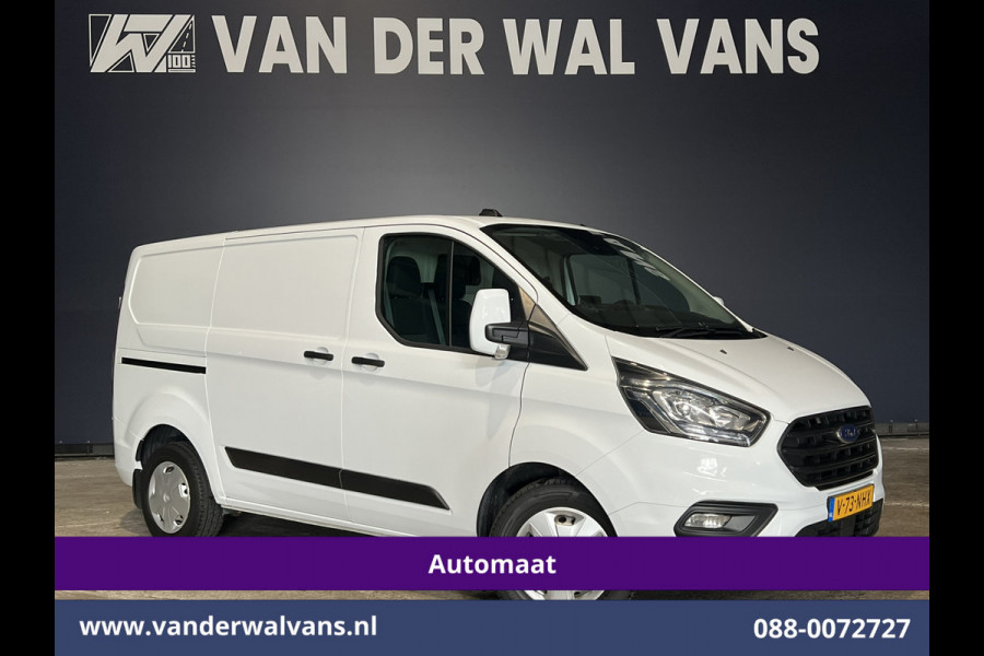 Ford Transit Custom 2.0 TDCI 130pk Automaat L1H1 Euro6 Airco | 2x zijdeur | LED | Camera | Navigatie | Apple Carplay Android Auto, Cruisecontrol, Stoelverwarming, Verwarmde voorruit, Parkeersensoren, Bijrijdersbank