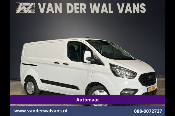 Ford Transit Custom 2.0 TDCI 130pk Automaat L1H1 Euro6 Airco | 2x zijdeur | LED | Camera | Navigatie | Apple Carplay Android Auto, Cruisecontrol, Stoelverwarming, Verwarmde voorruit, Parkeersensoren, Bijrijdersbank