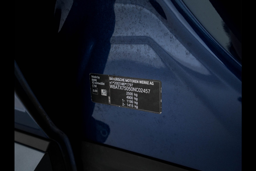 BMW X3 xDrive30d High Executive Luxury-Line Aut. *PANO | HEAD-UP | LUXURY-LEATHER | FULL-LED | NAVI-FULLMAP | HEATED-SPORT-SEATS | MEMORY-PACK | CAMERA | ECC | HIFI-AUDIO | PDC | CRUISE | TOWBAR |  19''ALU*