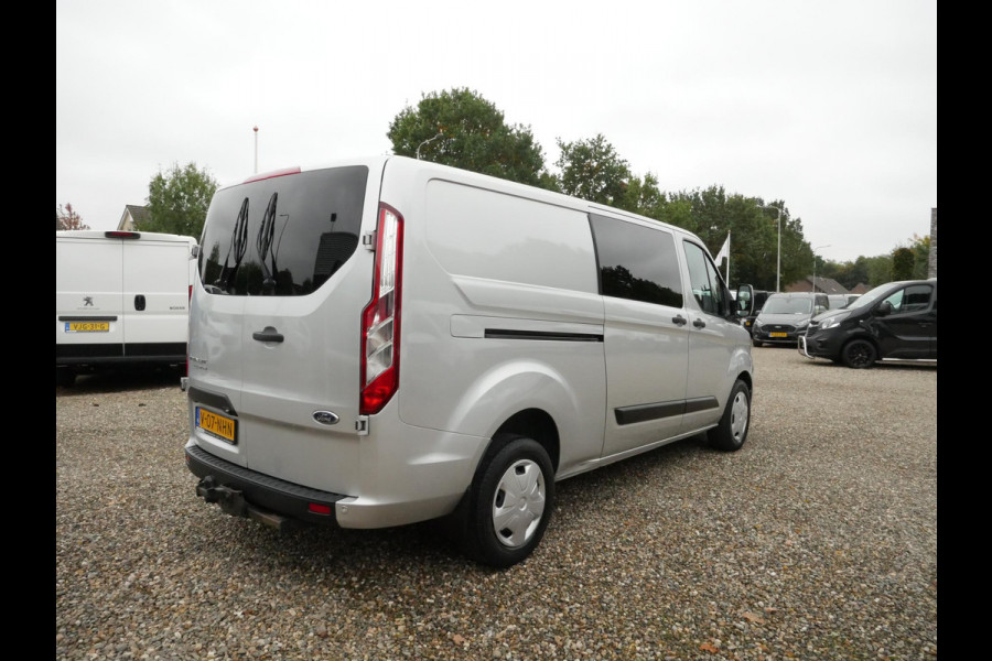 Ford Transit Custom 2.0 TDCI 130PK, L2H1, Dubbel Cabine, Airco Ford Transit Custom 2.0 TDCI 130PK, L2H1, Dubbel Cabine, Airco