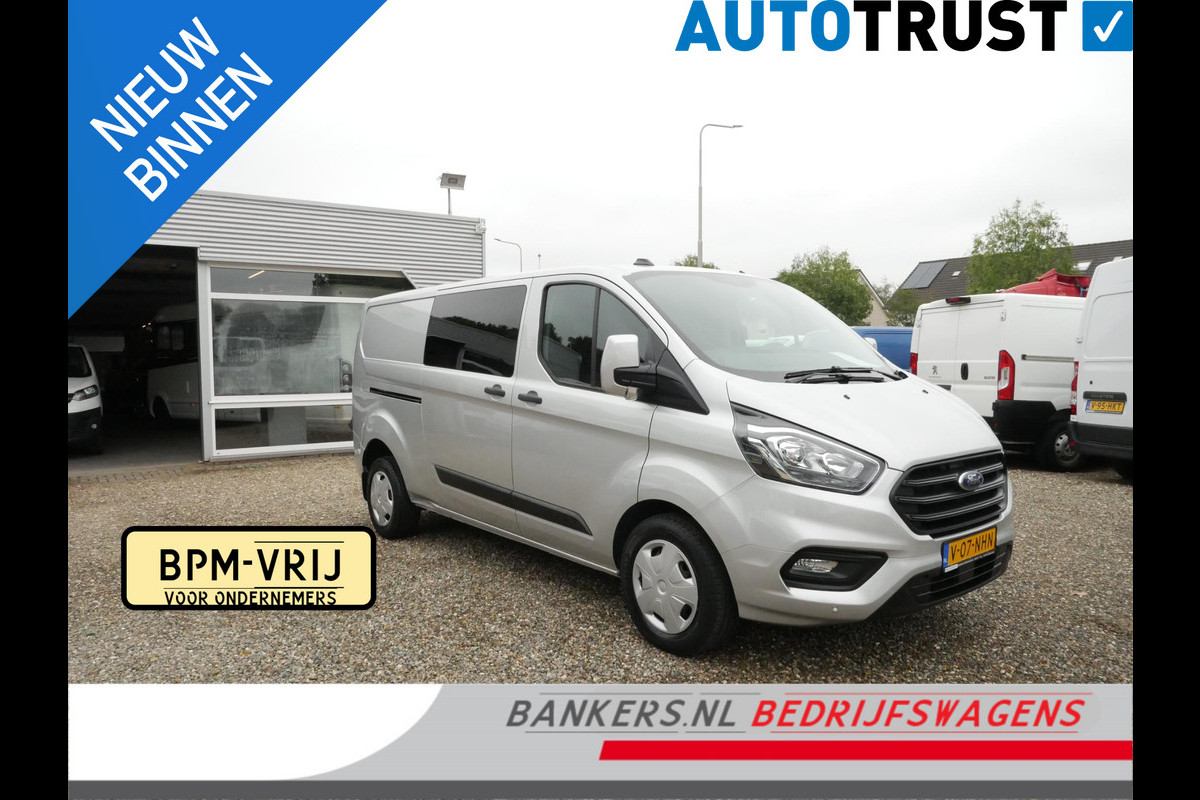 Ford Transit Custom 2.0 TDCI 130PK, L2H1, Dubbel Cabine, Airco Ford Transit Custom 2.0 TDCI 130PK, L2H1, Dubbel Cabine, Airco