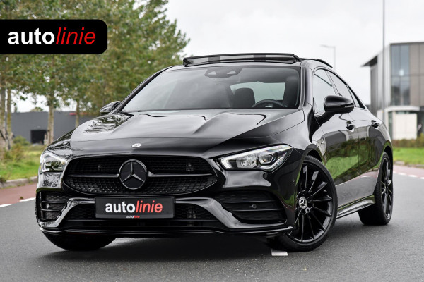 Mercedes-Benz CLA-Klasse 200 AMG Edition 1. Pano, Burm, Camera, Sfeer, CarPlay! Mercedes-Benz CLA-Klasse 200 AMG Edition 1. Pano, Burm, Camera, Sfeer, CarPlay!