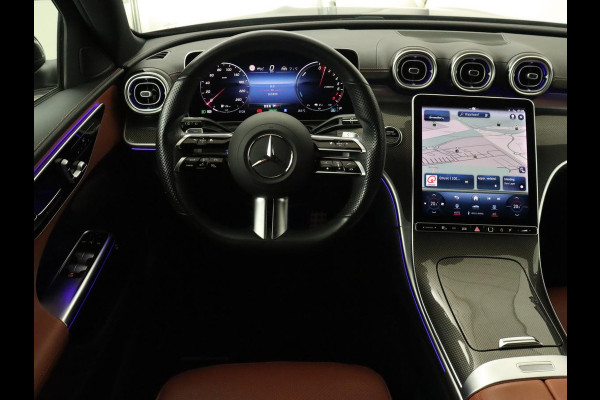 Mercedes-Benz C-Klasse 300e AMG Line | Panoramadak | Trekhaak | 360 Camera | Leder | Stoelverwarming | Adaptive cruise | Memory | Sfeerverlichting | PHEV | Plug In Mercedes-Benz C-Klasse 300e AMG Line | Panoramadak | Trekhaak | 360 Camera | Leder | Stoelverwarming | Adaptive cruise | Memory | Sfeerverlichting | PHEV | Plug In