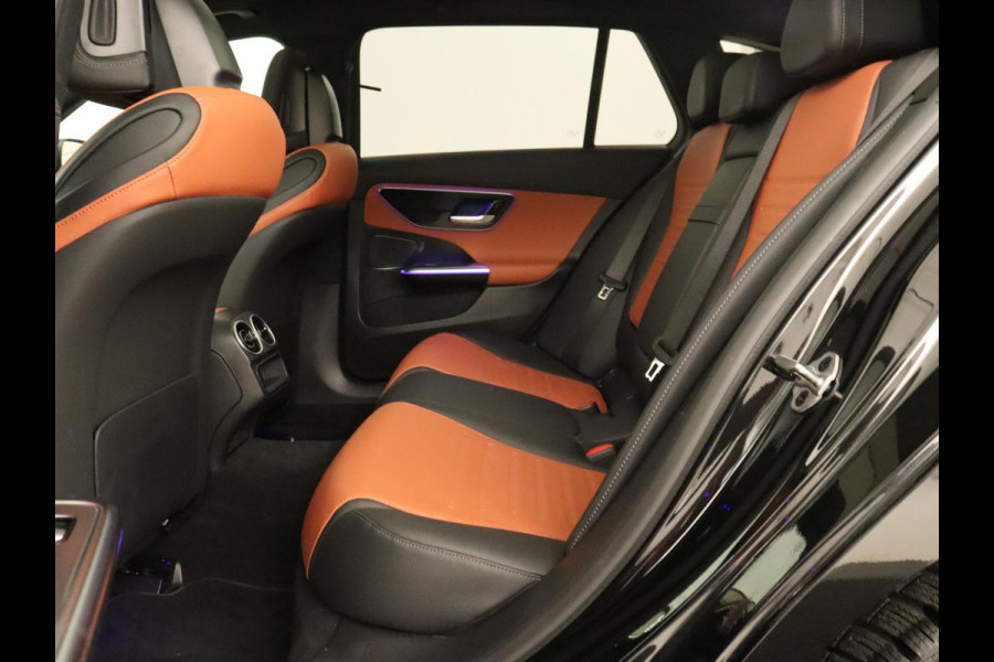 Mercedes-Benz C-Klasse 300e AMG Line | Panoramadak | Trekhaak | 360 Camera | Leder | Stoelverwarming | Adaptive cruise | Memory | Sfeerverlichting | PHEV | Plug In Mercedes-Benz C-Klasse 300e AMG Line | Panoramadak | Trekhaak | 360 Camera | Leder | Stoelverwarming | Adaptive cruise | Memory | Sfeerverlichting | PHEV | Plug In