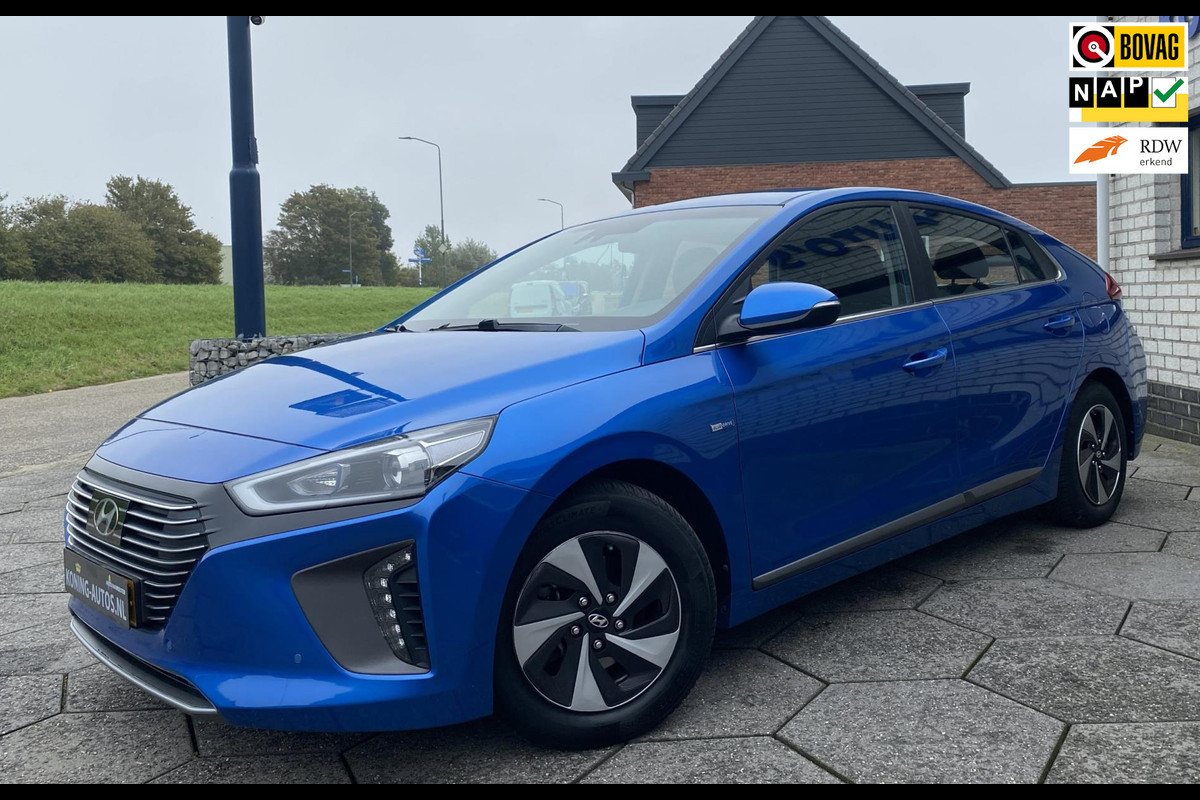 Hyundai IONIQ 1.6 GDi Comfort/ Leer/ Cam/ Adaptive CC/ PDC/ DAB/ Carplay Hyundai IONIQ 1.6 GDi Comfort/ Leer/ Cam/ Adaptive CC/ PDC/ DAB/ Carplay