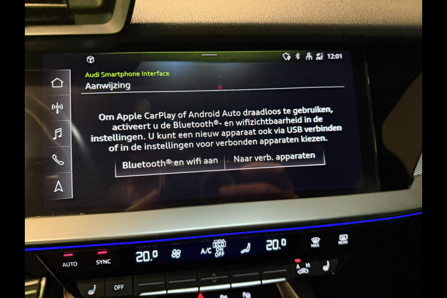 Audi A3 Sportback 40 TFSI 2X S-LINE V-COCKPIT/DAB/CARPLAY/NAVI/LED/SFEERVERL///