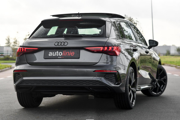 Audi A3 Sportback 40 TFSI e 3x S-Line. RS Zetels, Pano, ACC, Keyless, Camera, Matrix, 19'', CarPlay! Audi A3 Sportback 40 TFSI e 3x S-Line. RS Zetels, Pano, ACC, Keyless, Camera, Matrix, 19'', CarPlay!
