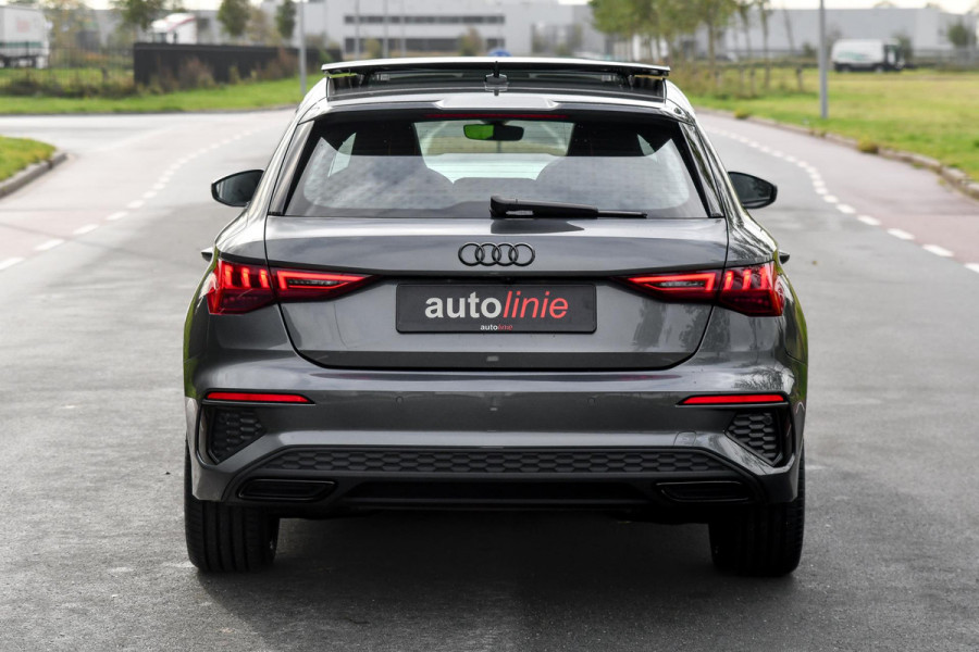 Audi A3 Sportback 40 TFSI e 3x S-Line. RS Zetels, Pano, ACC, Keyless, Camera, Matrix, 19'', CarPlay! Audi A3 Sportback 40 TFSI e 3x S-Line. RS Zetels, Pano, ACC, Keyless, Camera, Matrix, 19'', CarPlay!