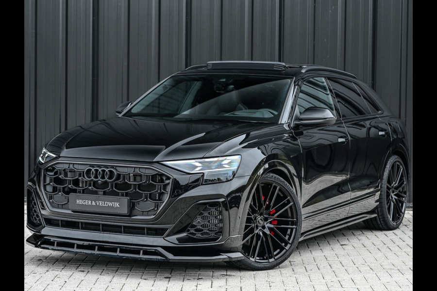 Audi Q8 55TFSI e QUATTRO PRO LINE S COMPETITION | S-SEATS | PANORAMADAK | 4 WIEL BESTURING | B&O SOUND | HEAD-UP | LUCHTVERING | DAB+ |