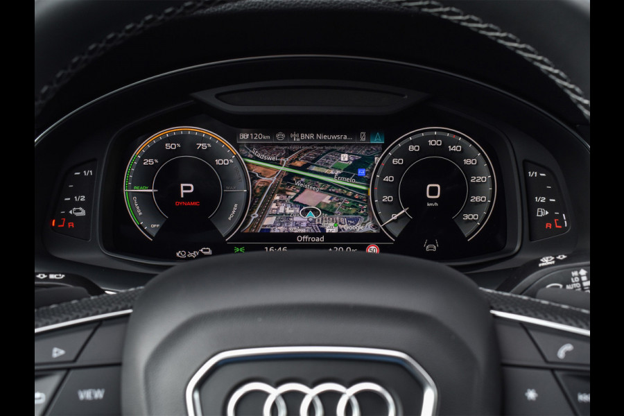 Audi Q8 55TFSI e QUATTRO PRO LINE S COMPETITION | S-SEATS | PANORAMADAK | 4 WIEL BESTURING | B&O SOUND | HEAD-UP | LUCHTVERING | DAB+ |