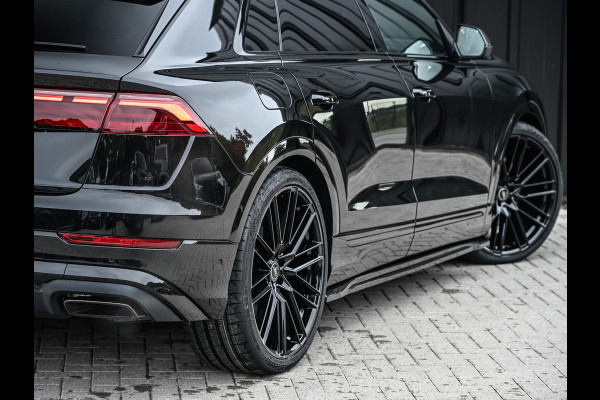 Audi Q8 55TFSI e QUATTRO PRO LINE S COMPETITION | S-SEATS | PANORAMADAK | 4 WIEL BESTURING | B&O SOUND | HEAD-UP | LUCHTVERING | DAB+ |