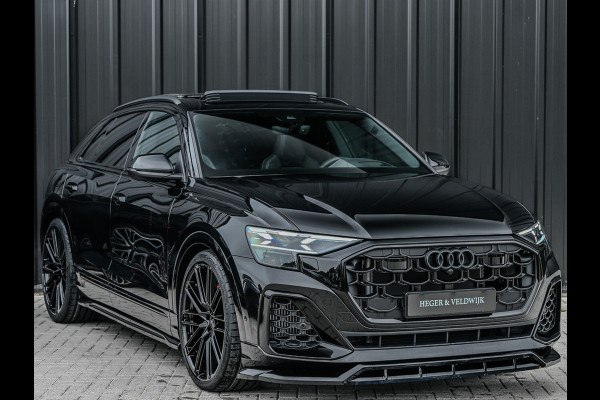 Audi Q8 55TFSI e QUATTRO PRO LINE S COMPETITION | S-SEATS | PANORAMADAK | 4 WIEL BESTURING | B&O SOUND | HEAD-UP | LUCHTVERING | DAB+ |