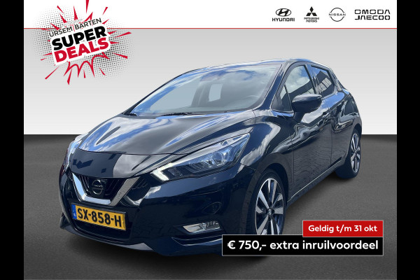 Nissan Micra 0.9 IG-T Tekna Bose geluid systeem Nissan Micra 0.9 IG-T Tekna Bose geluid systeem