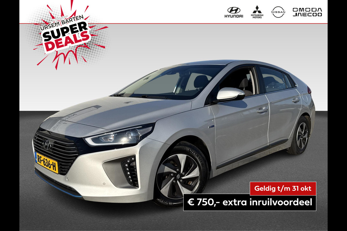 Hyundai IONIQ 1.6 GDi Comfort Xenon | adaptive cruise | navigatie | Trekhaak Hyundai IONIQ 1.6 GDi Comfort Xenon | adaptive cruise | navigatie | Trekhaak