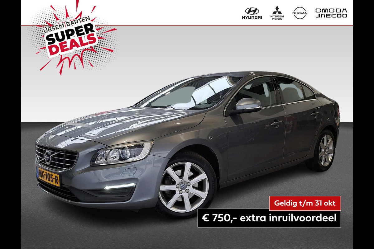 Volvo S60 1.5 T2 Nordic+ | automaat | Harman Kardon | dealer onderhouden | trekhaak | standkachel | stoelverwarming Volvo S60 1.5 T2 Nordic+ | automaat | Harman Kardon | dealer onderhouden | trekhaak | standkachel | stoelverwarming