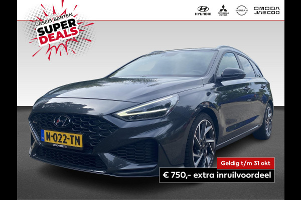Hyundai i30 Wagon 1.5 T-GDi MHEV N Line Sky | automaat | 160PK | schuifdak | trekhaak Hyundai i30 Wagon 1.5 T-GDi MHEV N Line Sky | automaat | 160PK | schuifdak | trekhaak