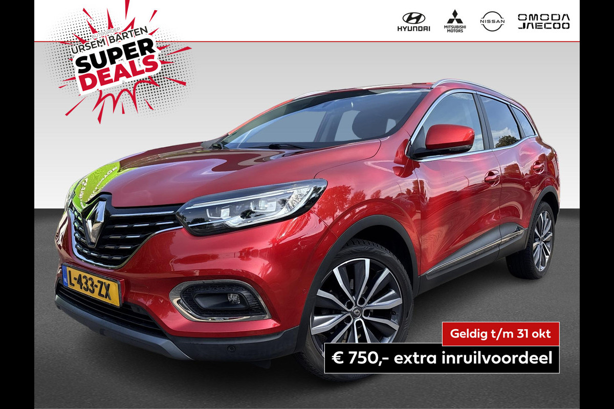 Renault Kadjar 1.3 TCe Intens | Trekhaak | Leder | Stoelverwarming Renault Kadjar 1.3 TCe Intens | Trekhaak | Leder | Stoelverwarming
