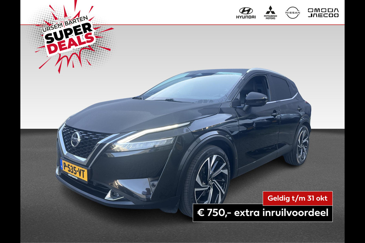 Nissan QASHQAI 1.3 MHEV Tekna Plus Vol Leder Nissan QASHQAI 1.3 MHEV Tekna Plus Vol Leder