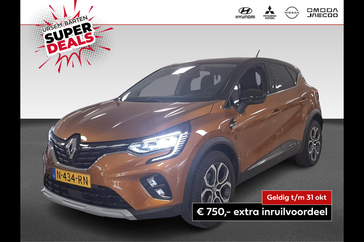 Renault Captur 1.0 TCe 90 Intens Navigatie | Apple Carplay/Android Auto | Sfeerverlichting 1e eigenaar, lage kilometerstand Renault Captur 1.0 TCe 90 Intens Navigatie | Apple Carplay/Android Auto | Sfeerverlichting 1e eigenaar, lage kilometerstand