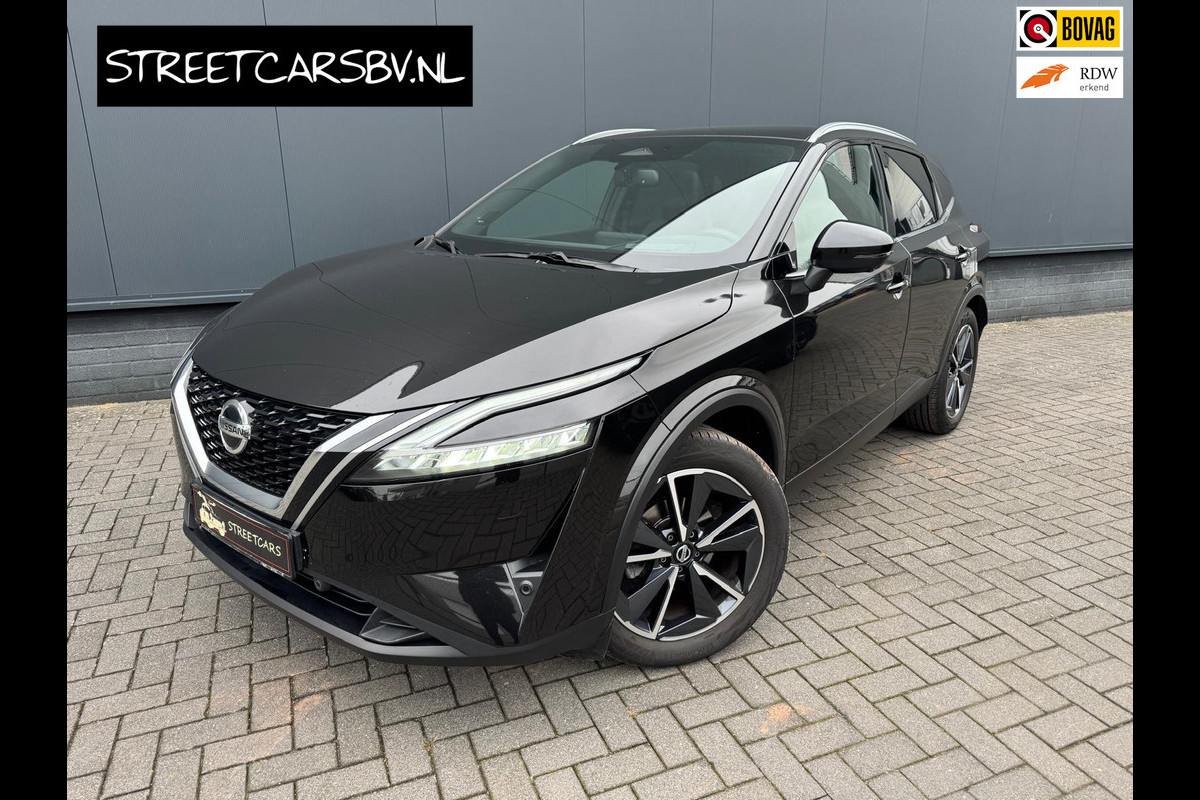 Nissan QASHQAI 1.3 MHEV 158Pk Tekna+ /Pano/Leer/Bose/HUD /Trekhaak Nissan QASHQAI 1.3 MHEV 158Pk Tekna+ /Pano/Leer/Bose/HUD /Trekhaak