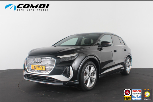 Audi Q4 e-tron 40 82 kWh S line > Camera/ Adaptief Cruise control/Stoelverwarming...