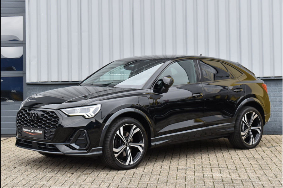 Audi Q3 Sportback 45 TFSI e S-Line 245 Pk Black Ed Navi Camera ACC Leder Matrix 20 Inch