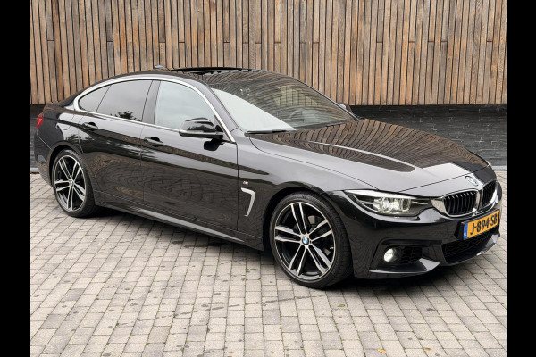 BMW 4 Serie Gran Coupé 418i M Sport Àutomaat | Open dak | LED verlichting | Lederen bekleding | Stoelverwarming | Trekhaak afneembaar | Appl