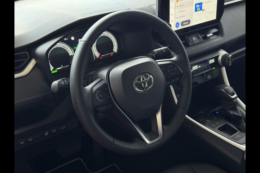 Toyota RAV4 2.5 Hybrid LED LEER CAMERA ELEK.KLEP NAVI CAMERA 18''LMV ADAP.CRUISE ELEK.STOEL STUUR STOELVERW ✅2025✅