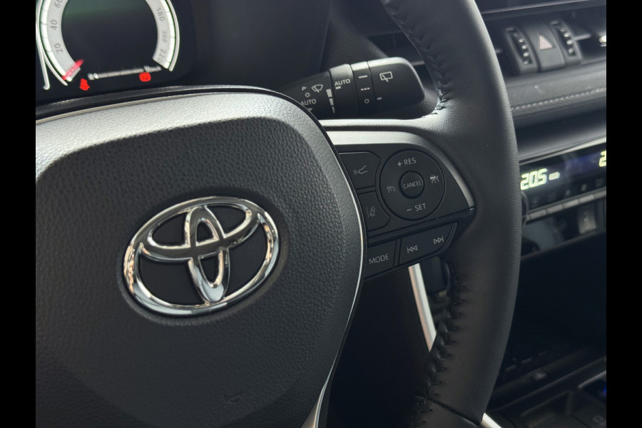 Toyota RAV4 2.5 Hybrid LED LEER CAMERA ELEK.KLEP NAVI CAMERA 18''LMV ADAP.CRUISE ELEK.STOEL STUUR STOELVERW ✅2025✅