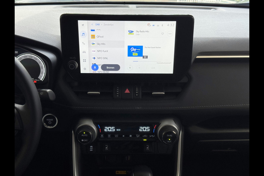 Toyota RAV4 2.5 Hybrid LED LEER CAMERA ELEK.KLEP NAVI CAMERA 18''LMV ADAP.CRUISE ELEK.STOEL STUUR STOELVERW ✅2025✅