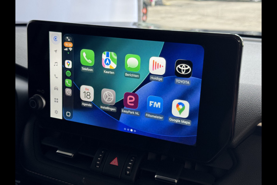 Toyota RAV4 2.5 Hybrid LED LEER CAMERA ELEK.KLEP NAVI CAMERA 18''LMV ADAP.CRUISE ELEK.STOEL STUUR STOELVERW ✅2025✅