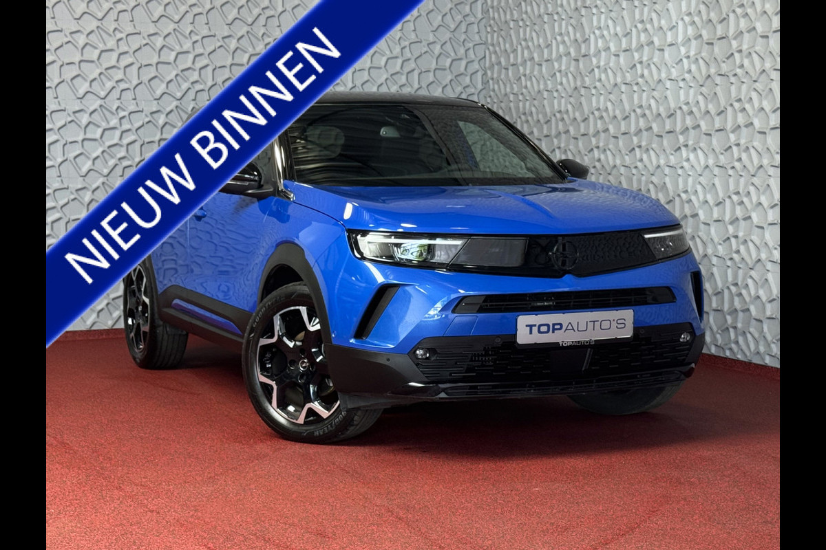 Opel Mokka 1.2 130PK TURBO ULTIMATE CARPLAY NAVI 360CAM MASSAGE ALCANTARA LED 18''LMV ADAP.CRUISE VERW. BLINDSPOT 2024 Opel Mokka 1.2 130PK TURBO ULTIMATE CARPLAY NAVI 360CAM MASSAGE ALCANTARA LED 18''LMV ADAP.CRUISE VERW. BLINDSPOT 2024